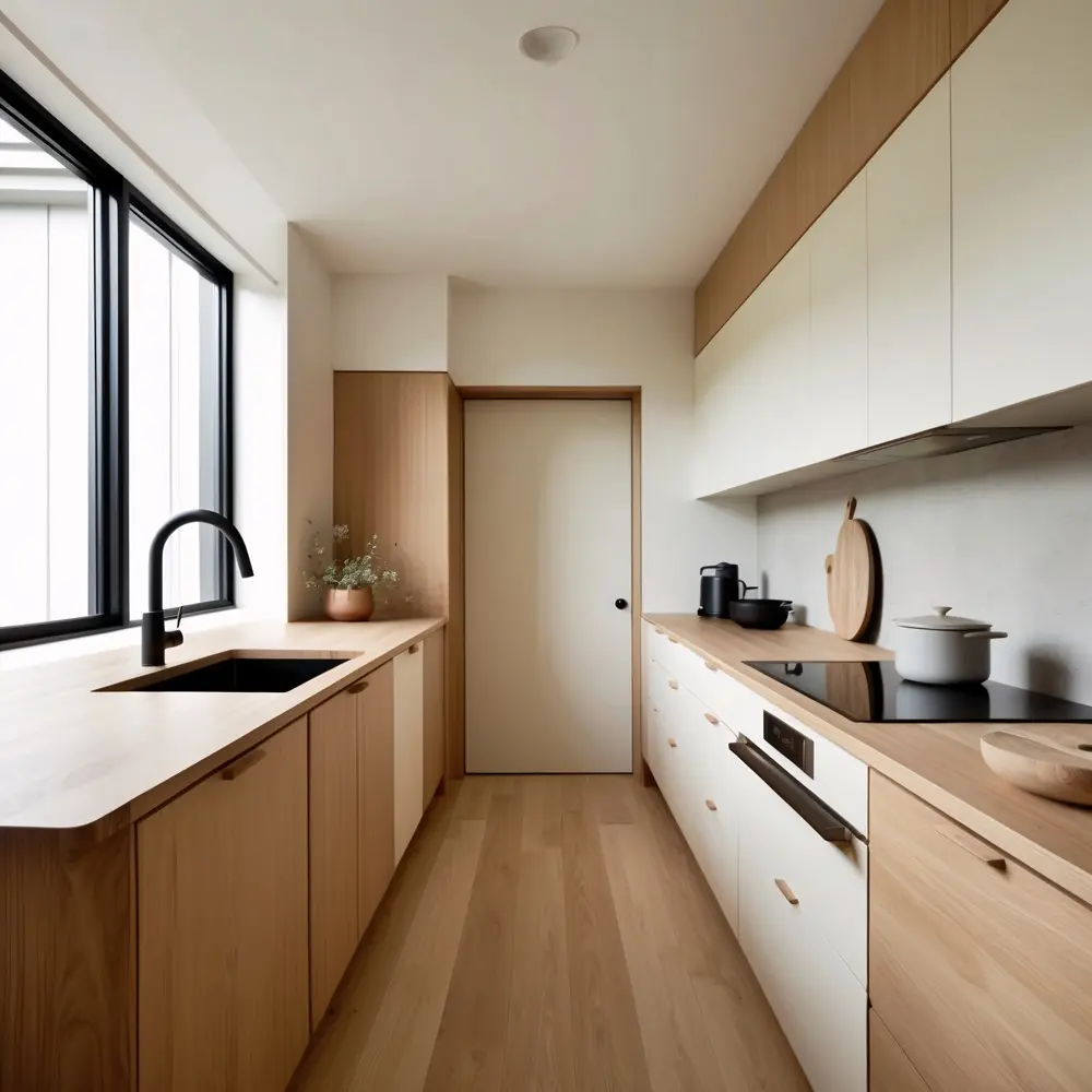 Japanese Kitchen Cabinets: Wafu-Inspired Styles & Modern Harmony｜Kitchen Interiors for a More ...